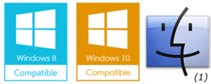 Capture est compatible Windows 10 et MacOs via émulation de windows